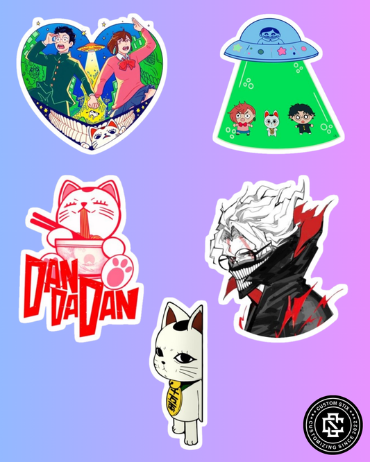 Dandadan Stickers pack - 10 pcs