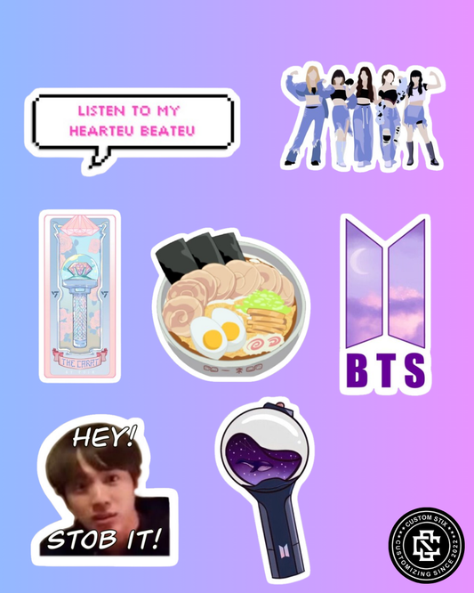 K-Pop Stickers pack - 20 pcs