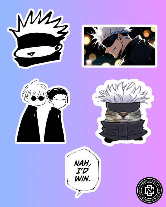 Jujutsu Kaisen Stickers pack - 10 pcs