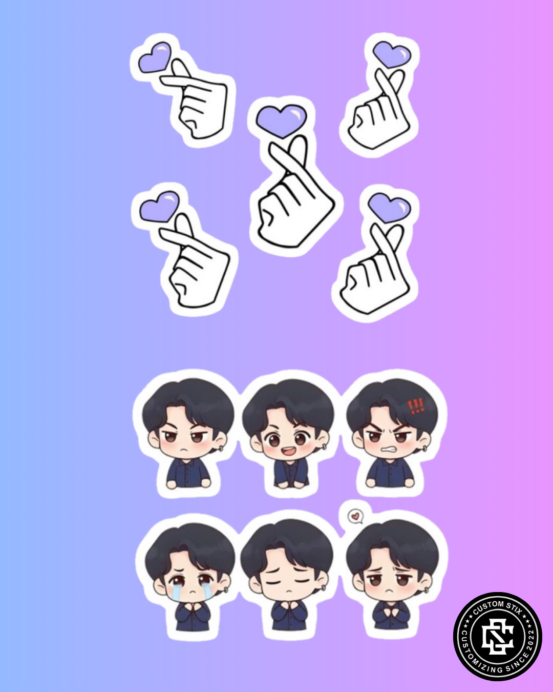 BTS Stickers pack - 75 pcs