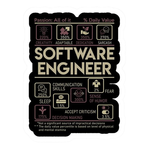 Software Engineer Sticker
