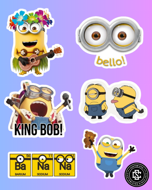 Minions Sticker Pack - 25 pcs