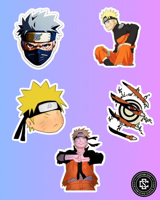 Naruto Stickers pack- 10 pcs