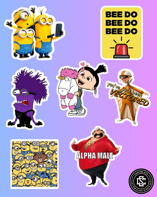 Minions Sticker Pack - 25 pcs