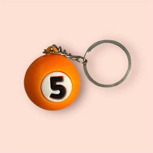 Snooker Ball Keyring