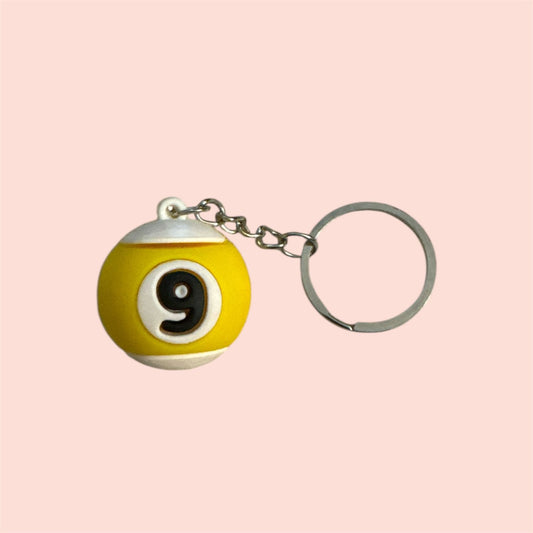 Snooker Ball Keyring
