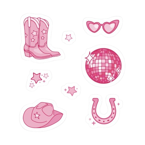 Pink Stickers Collection