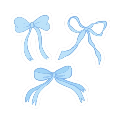 Blue Stickers Collection