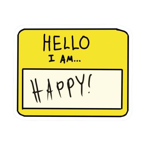 Hello I am ... Stickers