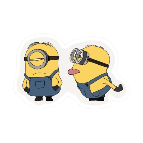 Minions sticker