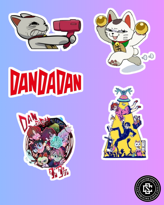 Dandadan Stickers pack - 10 pcs