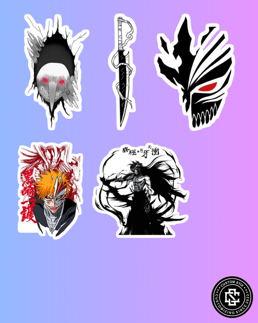 Bleach Anime Stickers pack - 10 pcs
