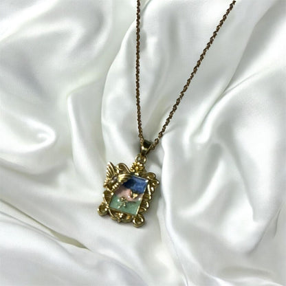 Enamel Charm Pendant