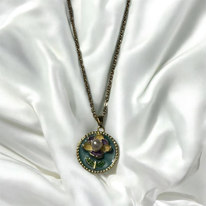 Enamel Charm Pendant