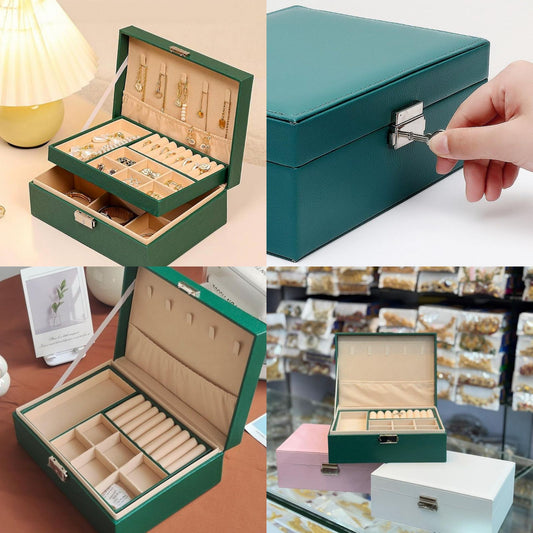 Classic Luxe Jewelry Organizer Box – Large
