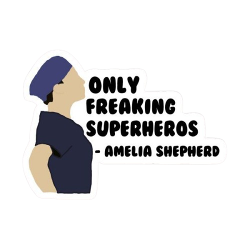 Freaking Superheros Sticker