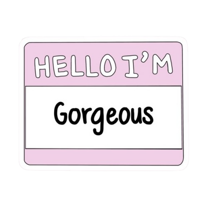 Hello I am ... Stickers